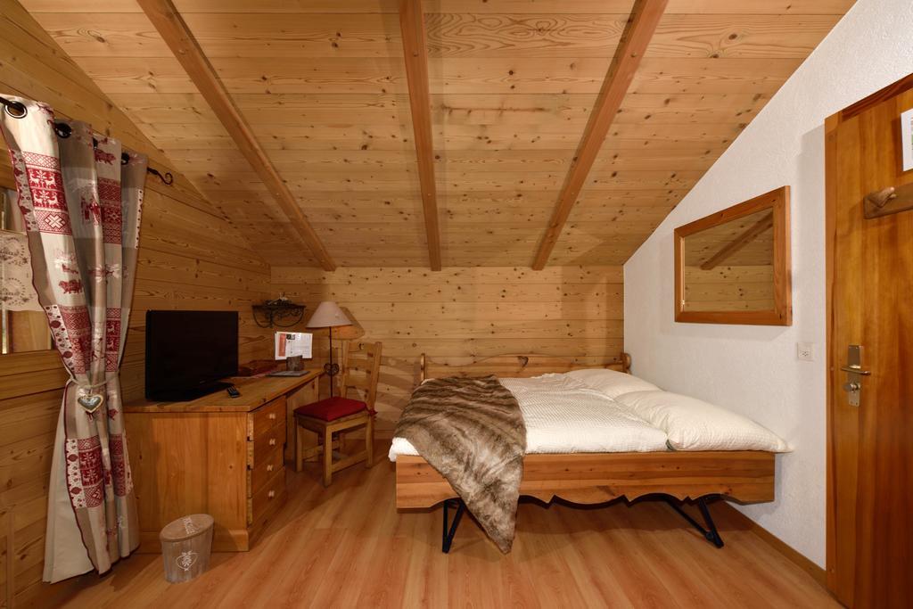 Hotel Les Melezes Haudères Rom bilde