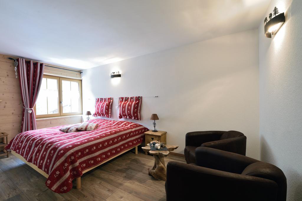 Hotel Les Melezes Haudères Rom bilde