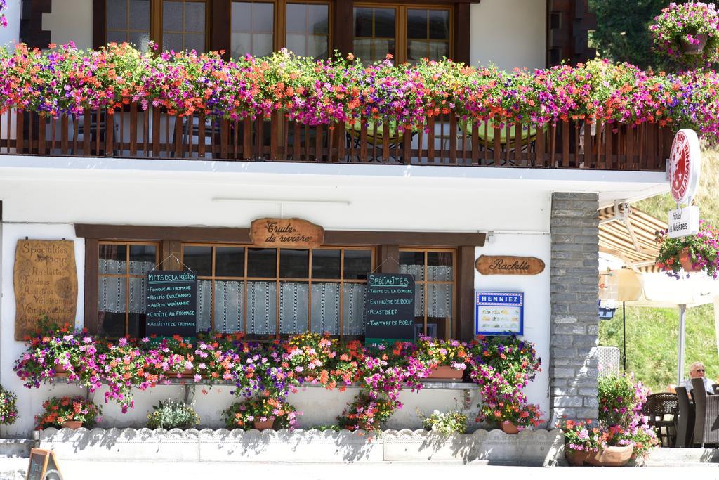 Hotel Les Melezes Haudères Eksteriør bilde