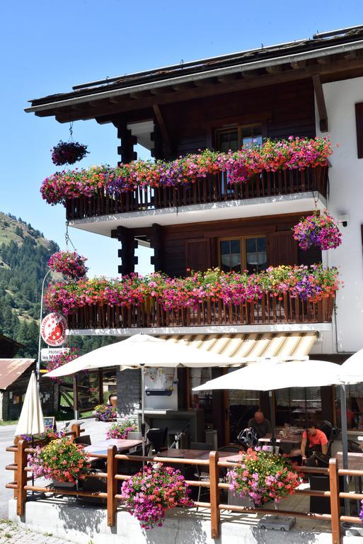 Hotel Les Melezes Haudères Eksteriør bilde