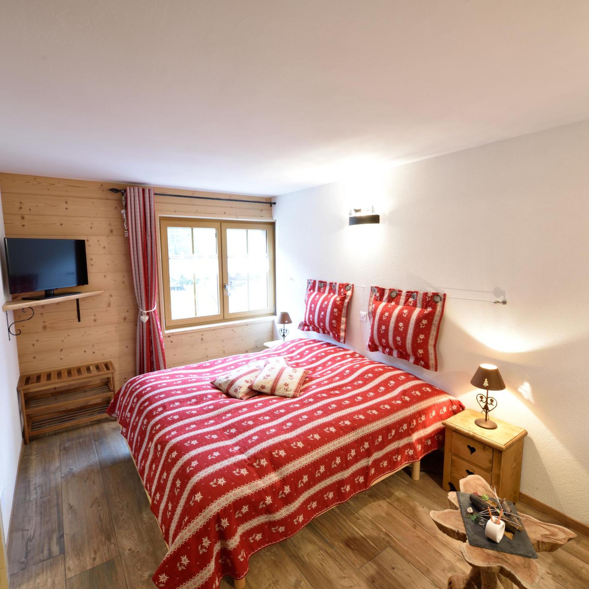 Hotel Les Melezes Haudères Rom bilde