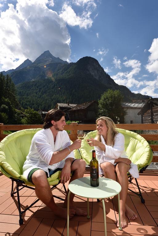 Hotel Les Melezes Haudères Eksteriør bilde